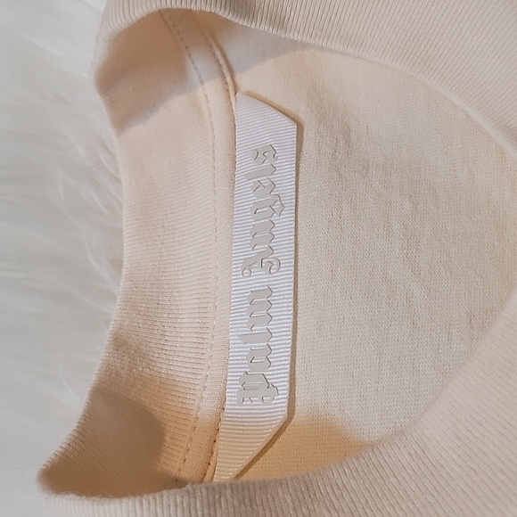 Palm Angels | Logo Underband Cropped T Shirt - Picture 4 of 11